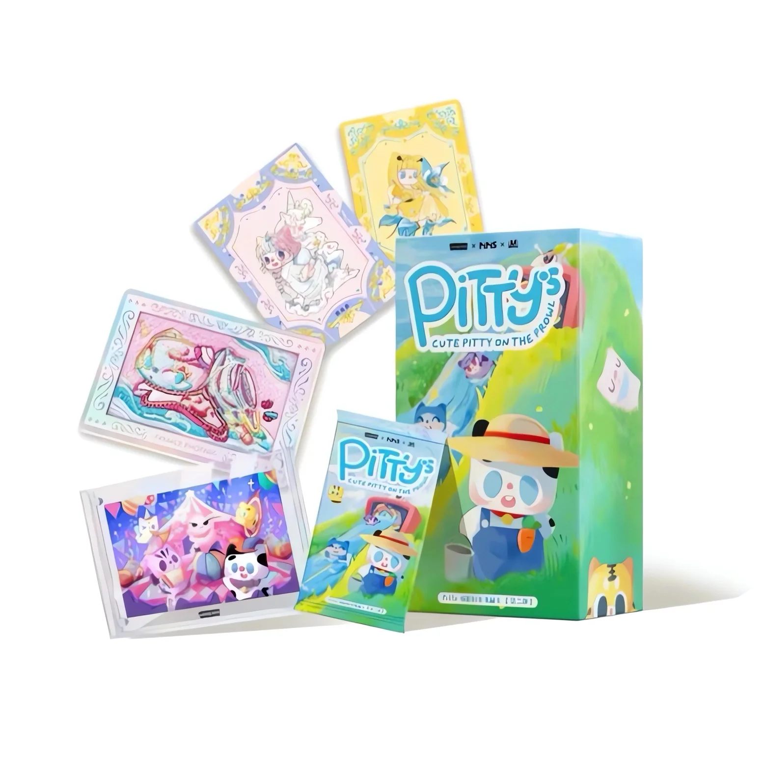 

LOOKCARD Lucaca Pitty Meow Shadow Time Series Collection Card 2nd Cute Beast Card Cute Cartoon Toy Card