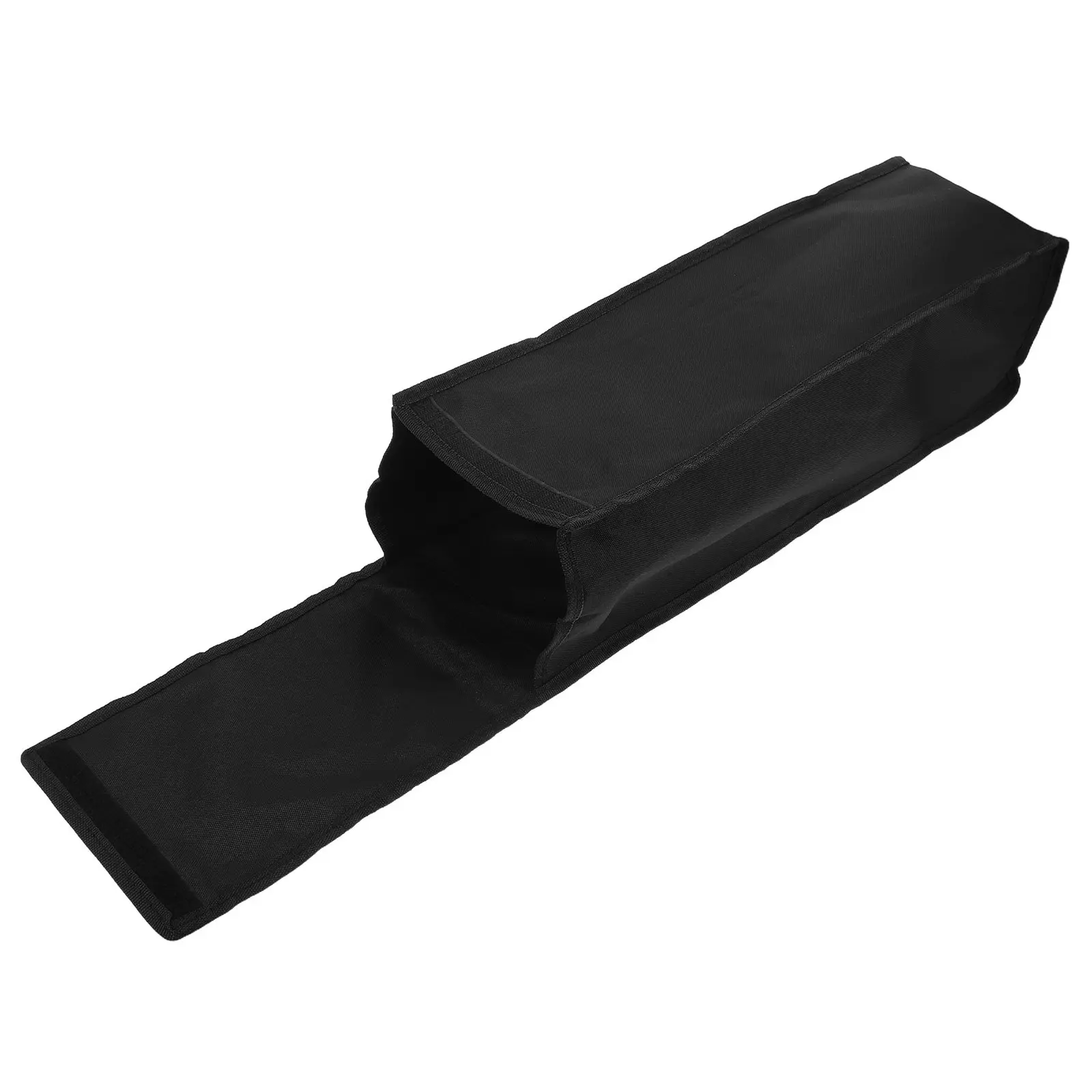 Bbq Tool Storage Bag Black Waterproof Oxford Cloth Foldable Grill Utensil Organizer Portable Outdoor Camping Hiking