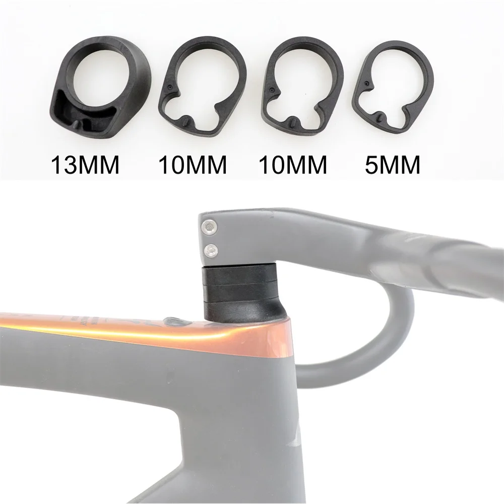 4 stücke Aerodynamische Fahrrad Spacer Headset Rennrad MTB Fahrrad Integrierte Aero für 28,6mm 1 1/8 "Fahrrad Lenker Vorbau radfahren Teile – Detail 8