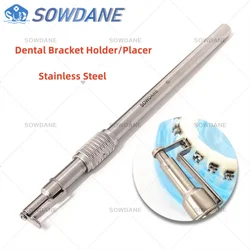 Autoclavable Stainless Steel Dental Orthodontic Positive Brackets Positioner Placer Bracket Holder Dentist Placing Brace Tool