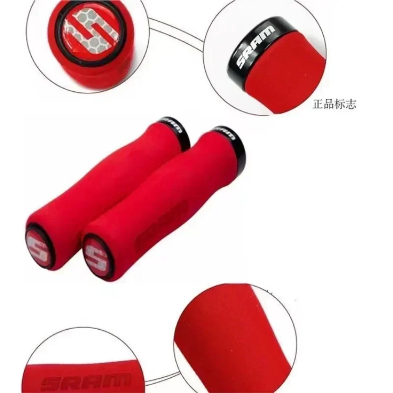 MTB Bike Handlebar Grips Ultralight MTB Cycling Anti-Skid Sponge Bike Grips for Bicycle Handle MTB Road Handlebar Grip