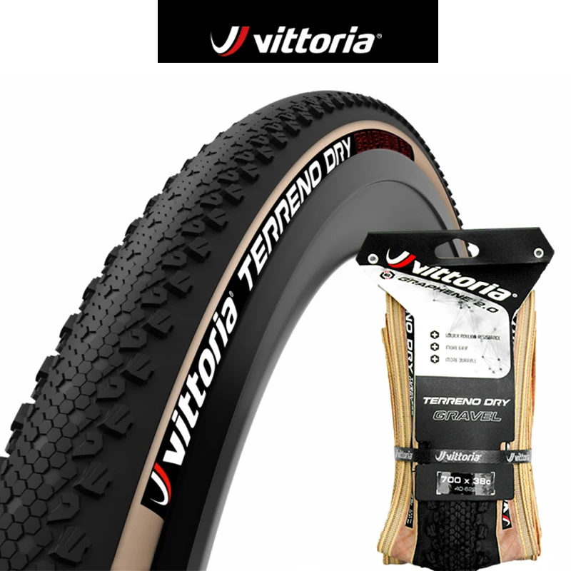 New Vittoria Terreno Dry 700x38 Bike Tires Foldable Tubeless tire of MTB/ROAD bike tires|Cyclo-Cross tire|Cyclocross