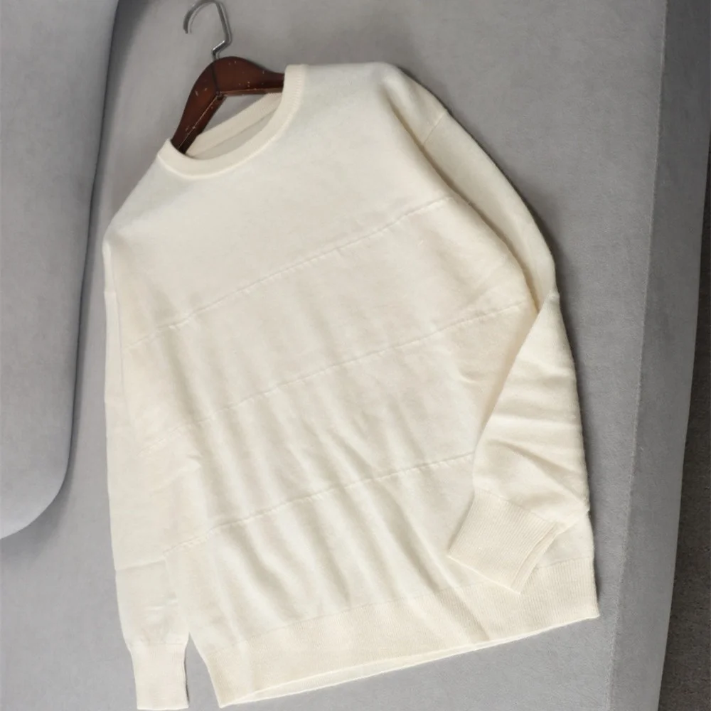 

Женский вязаный свитер Simple Sle Camere, круглый вырез, осенний дизайн 2025 года, бренд Vwang