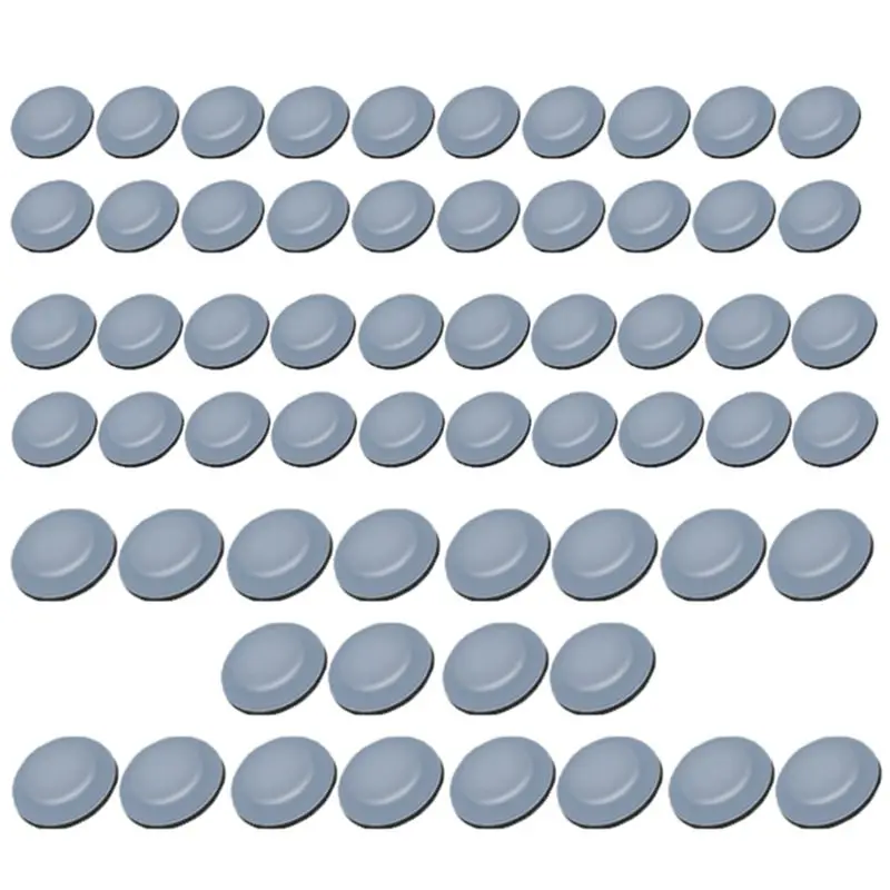 BHTS-60 PCS Self Adhesive Sliders Furniture Glide Pads Kitchen Utensils Blue & White Fits Most Countertop Coffee Makers