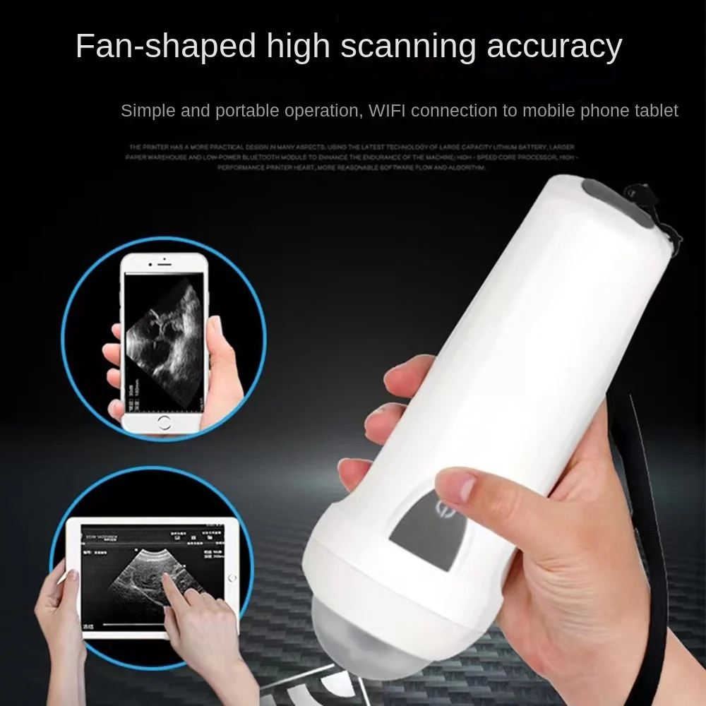 Pig Sheep Wireless Mechanical Veterinary Ultrasound Scanner Portable Pregnancy Test Handheld Ultrasound Scanner Pocket Machine