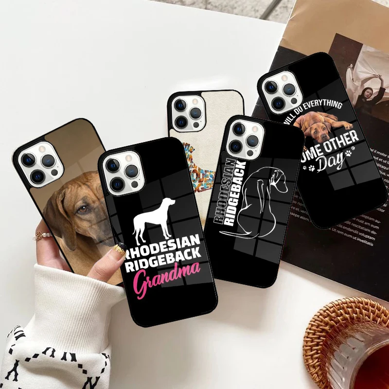 Rhodesian Ridgeback Whisperer Ridgeback Dog Phone Case Magnetic for iPhone 15 16 14 13 Pro Max 11 12 Mini Magsafe Wireless Cover