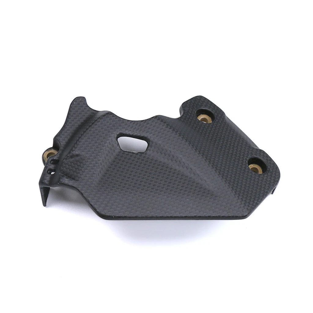 Motorcycle Accessories For Ducati Hypermotard 950 SP RVE 2019-2024 3K Carbon Fiber Sprocket Cover Protector Chain Guard Fairing