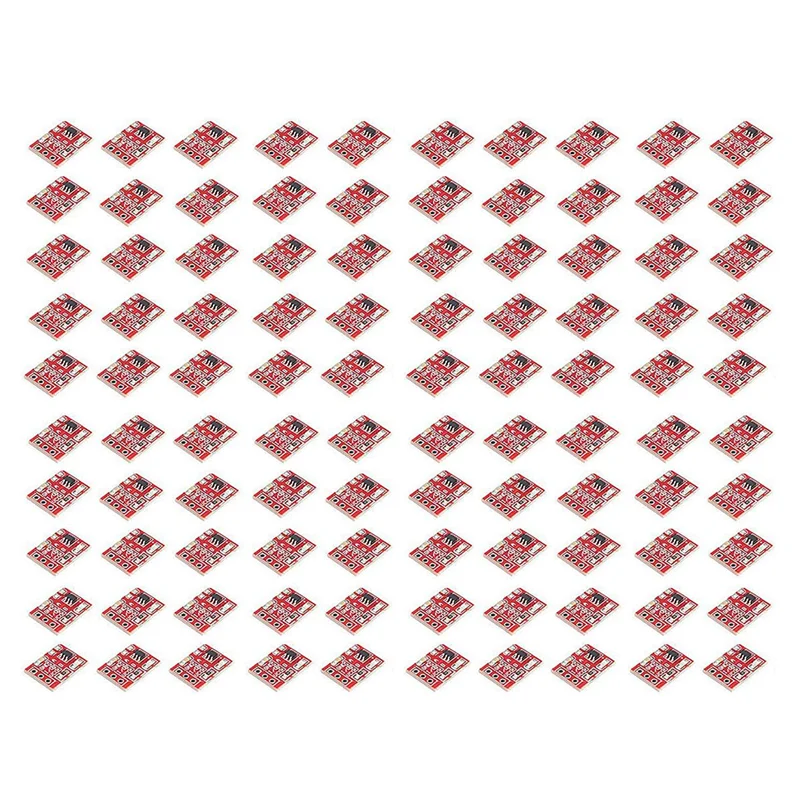 -A25M 100 Uds TTP223 módulo de interruptor de tecla táctil botón táctil interruptores capacitivos de bloqueo automático/sin bloqueo de un solo canal