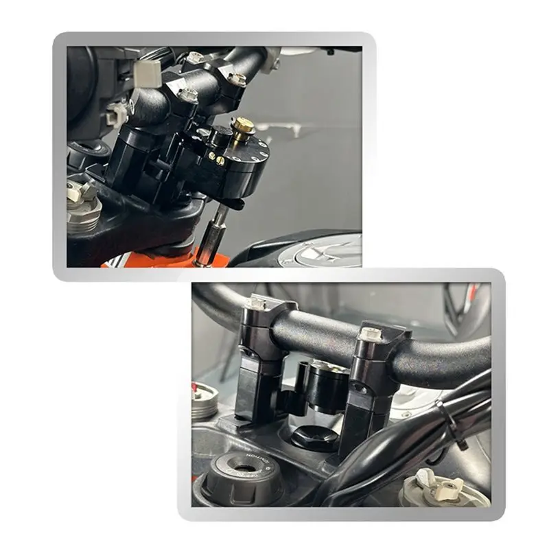 ملحقات دعامة شريط المقود للدراجات النارية مثبت مثبط التوجيه لـ 790 890 Adventure 2017-2024 #2