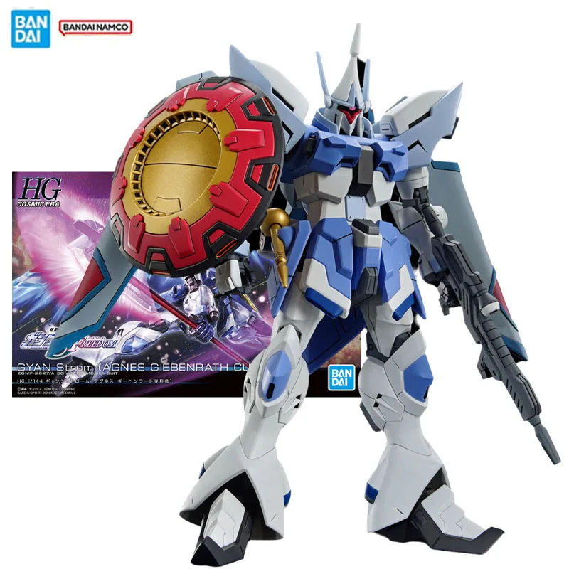 

Bandai Original Genuine Figure Gundam Model Kit HGUC 1/144 ZGMF-2027/A Gyan Strom Collection Action Figure Model Children's Toys
