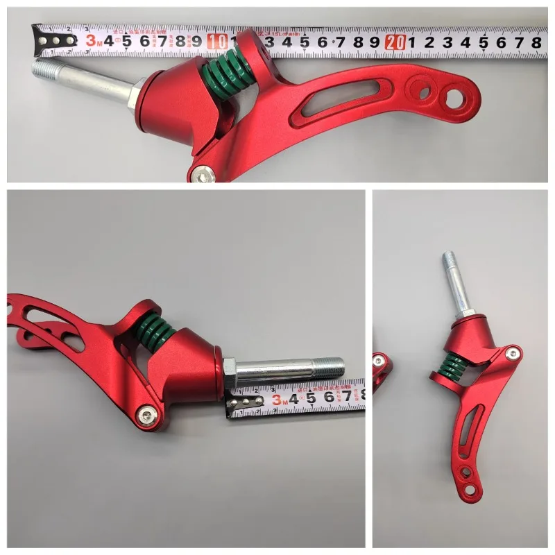Wheelchair Aluminum Suspension Fork: Shock Absorber Fork Assembly for Wheelchair Wheels