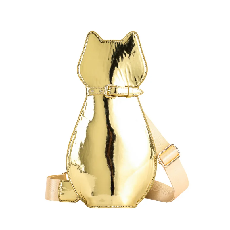 Shoulder Single Cute Bag New Funny Wide Strap Crossbody PU Handbags For Women Casual High-Quality Messenger Versatile Luxury