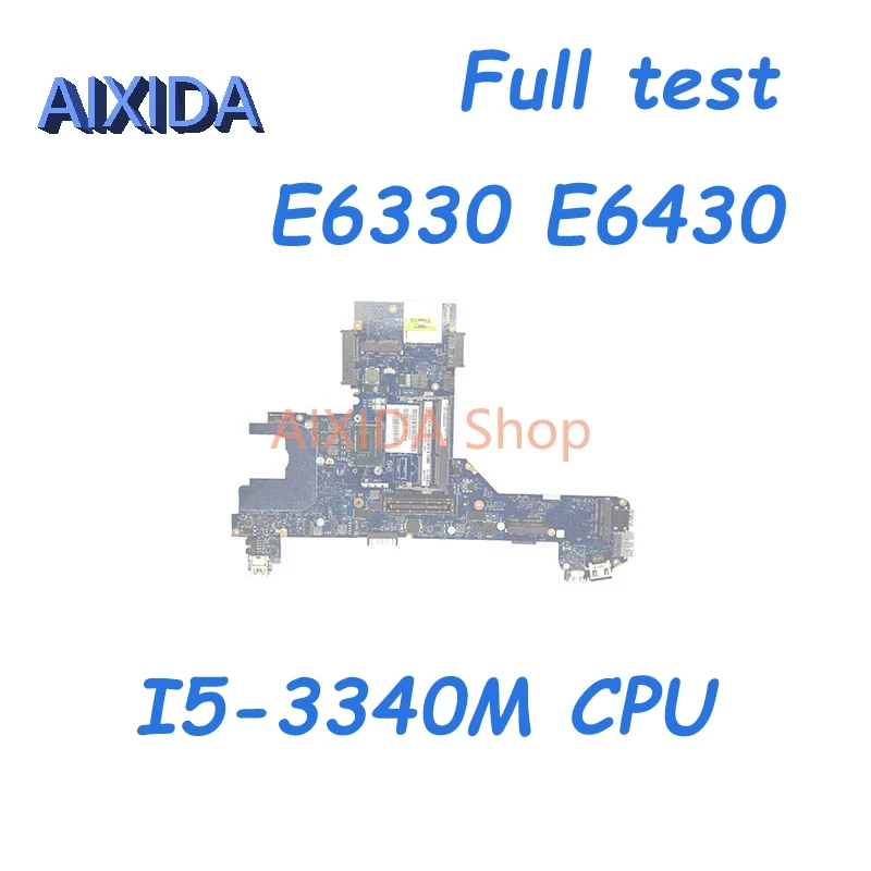 

AIXIDA QAL70 LA-7741P C28RH 0C28RH CN-0C28RH For DELL Latitude E6330 E6430 Laptop Motherboard I5-3340M CPU MAIN BOARD Full test