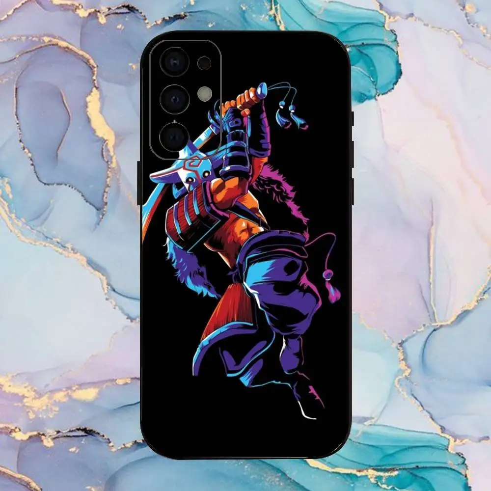 D-Dota 2 Cool Game Phone Case For Samsung S25,S24,S21,S22,S23,S30,Ultra,S20,Plus,Fe,Lite,Note,10,9,5G Black Cover