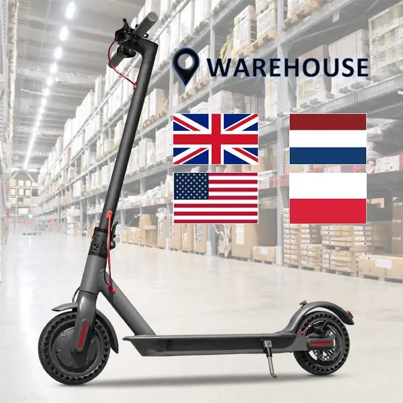 8.5inch Elektrische Step Holland Warehouse Trottinette Lectrique Two Wheel Folding Electric Step