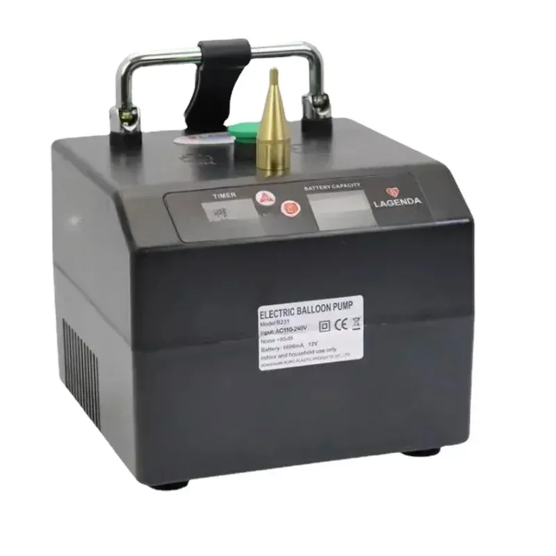 For B231 Lagenda Twisting Modeling Balloon Inflator with Battery Digital Time and Counter Electirc Balloon Pump