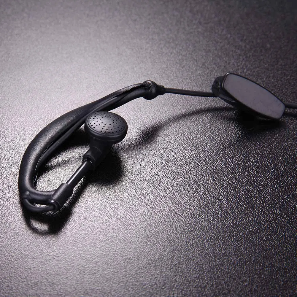 G-Hook Earpiece Earphone Practical 2.5mm Plug Headset Earphone Earpiece 1 Pin for Motorola GP2000 ICOM IC-U16