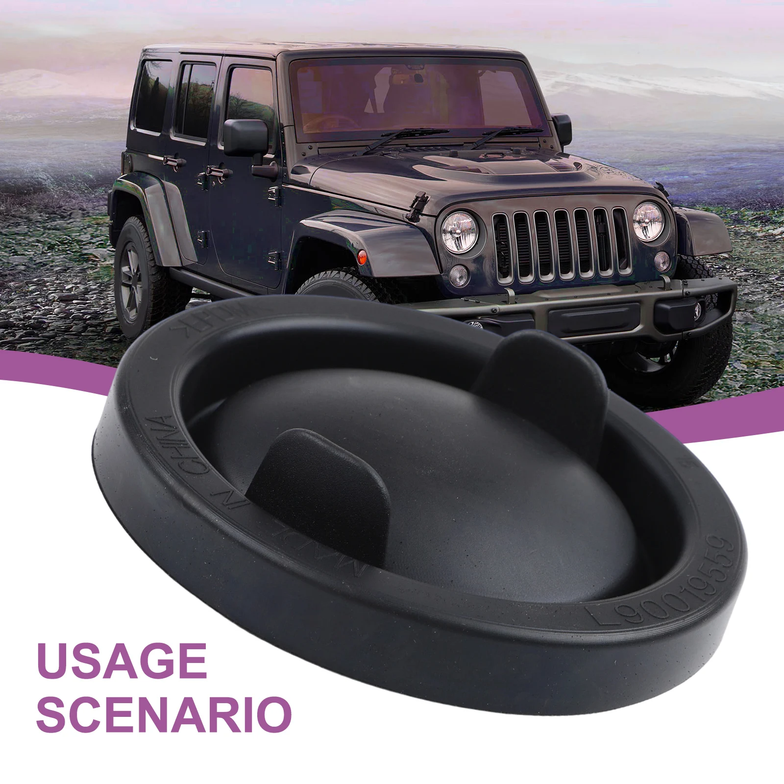 For Jeep For Grand For Cherokee Headlamp Cover Part 68354272AA 2016-2022 Direct Replacement Plastic Headlight Lens