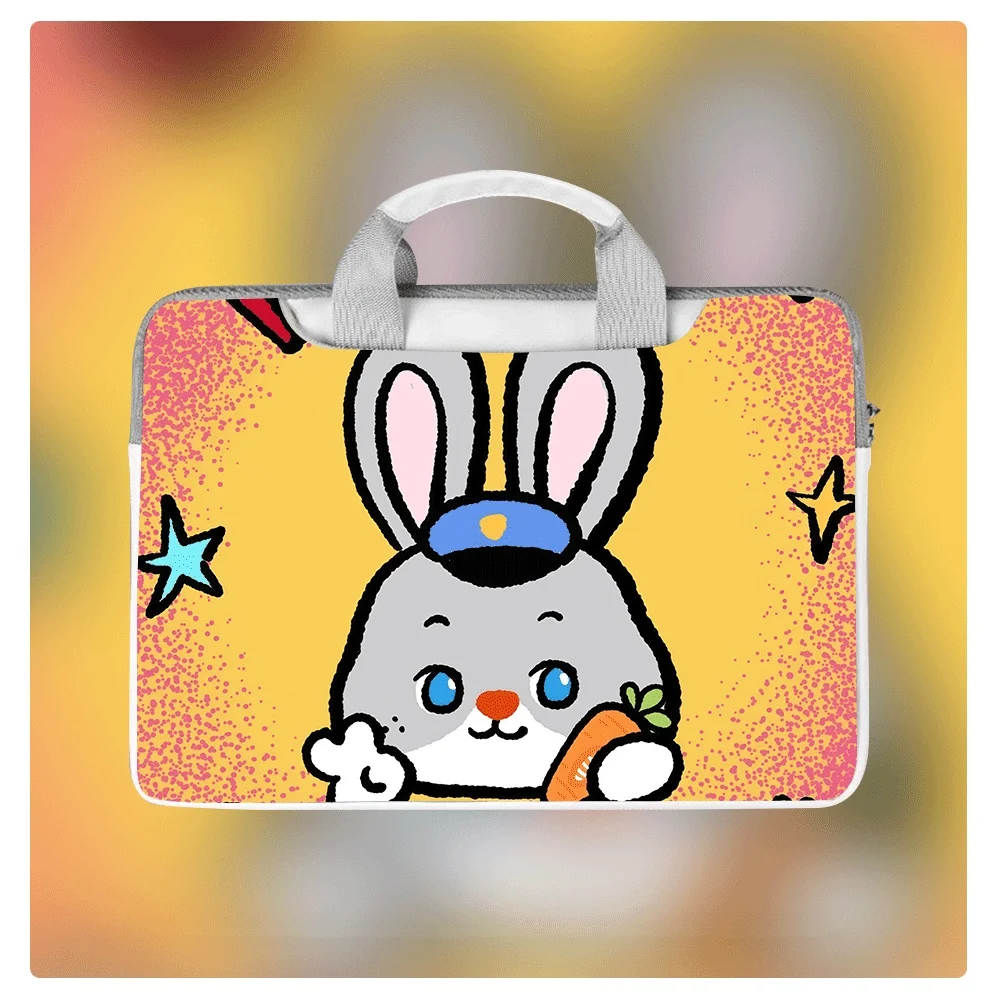 

Cartoon Animal Cute Crossbody Laptop Bag 12 13.3 14 15 15.6 Inch Laptop Bag for Macbook Air Pro 16 Xiaomi Briefcase Handbag Gift