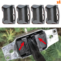 4x For Toyota Altezza Camry IV-VII Highlander I Land Venza Prius Rav4 Ist Car Door Check Strap Repair Kit Stopper Damping Clip