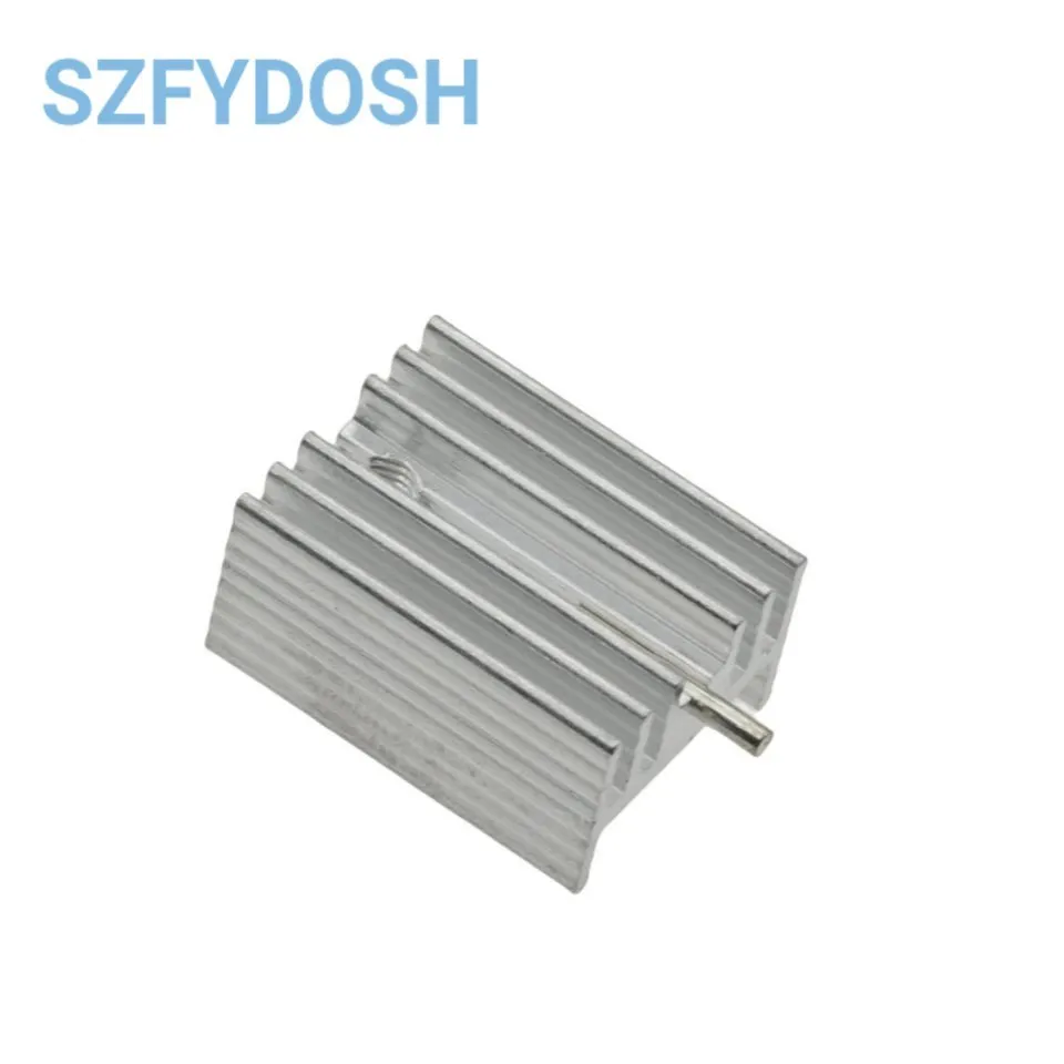 10PCS Heatsink Radiator Cooler Radiator 21x15x10MM To 220 Transistor High Quality Heat Sink With Pin 