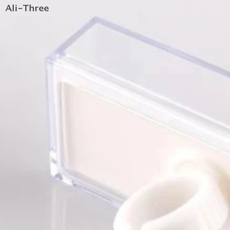 Eyelash Splitter Nail Art Tattoo Glue Pallet Holder Eyelash Extension Rings Stand Adhesive Pigment Holders Finger Beauty Tools