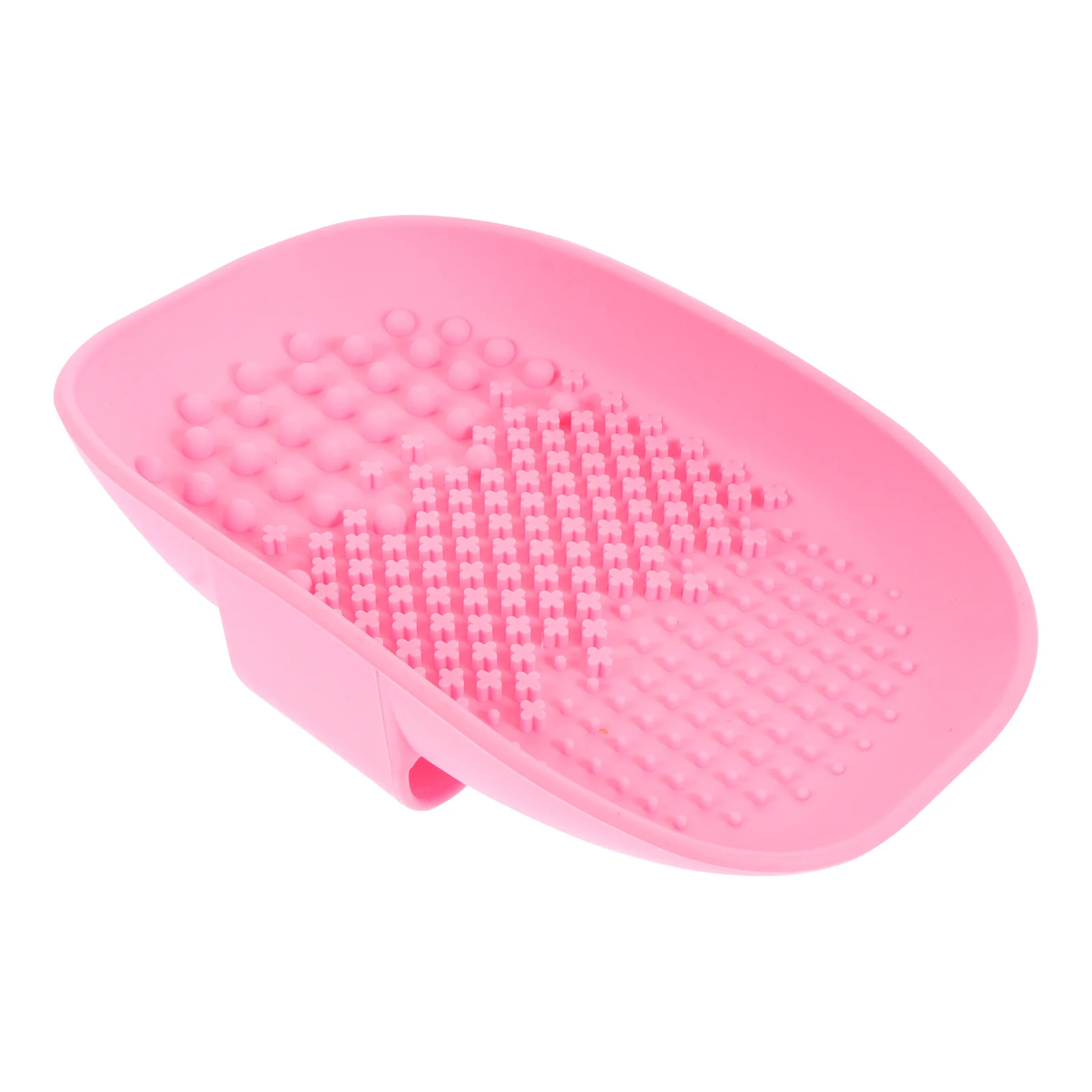 

Silicone Brush Cleaner Pad Durable Practical Long-Lasting Safe No Odor Great for Travel Gifts Brush Cleaning Mats