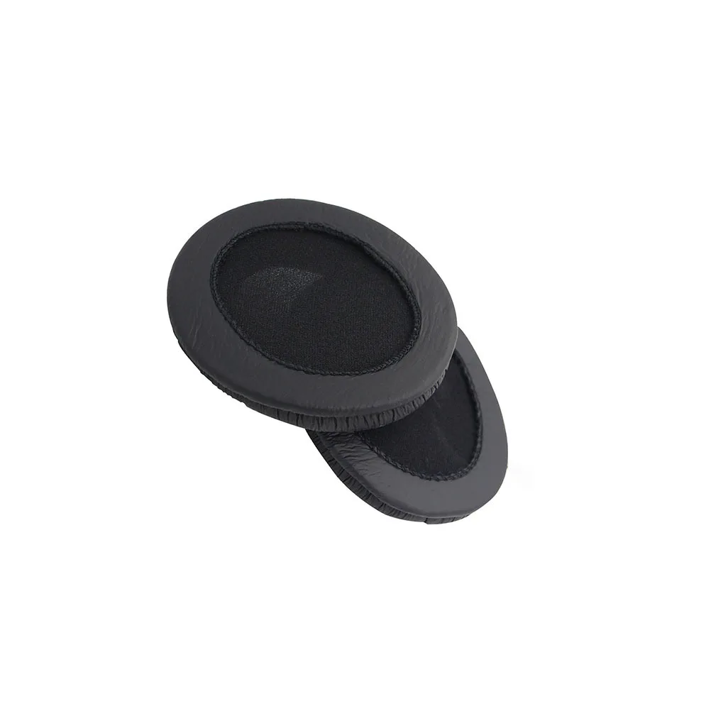 

2 Pcs Earphone Case Protein Cushion Sponge Cover Black Headphones Accessories