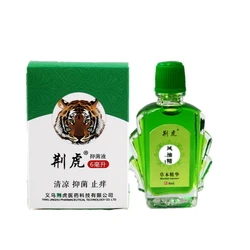 Vietnam Star Tiger Balm Oil For Cold Headache Stomachache Dizziness Heat Stroke Insect Stings Essential  6ml/pcs