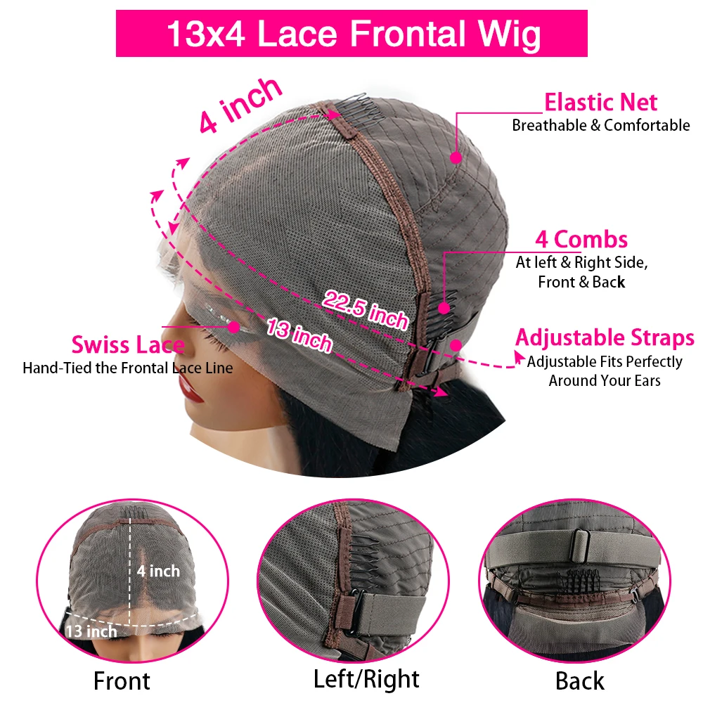 HD Transparent Lace 200 Density 13x4 13x6 Full Frontal Lace 99j Burgundy