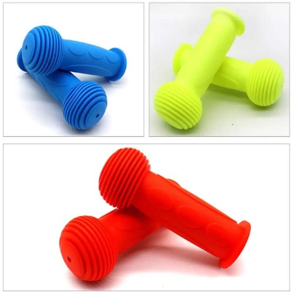 1Pair Colorful Blue Red Rubber Grip Child Children Kids 10 Colors Anti-skid Handlebar Bike Bicycle Grip