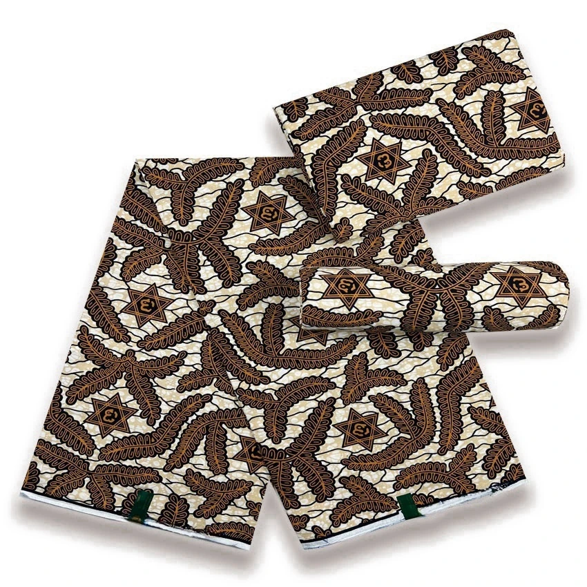 6yards Latest African Wax Fabr - Sewing Batik 评论和价格