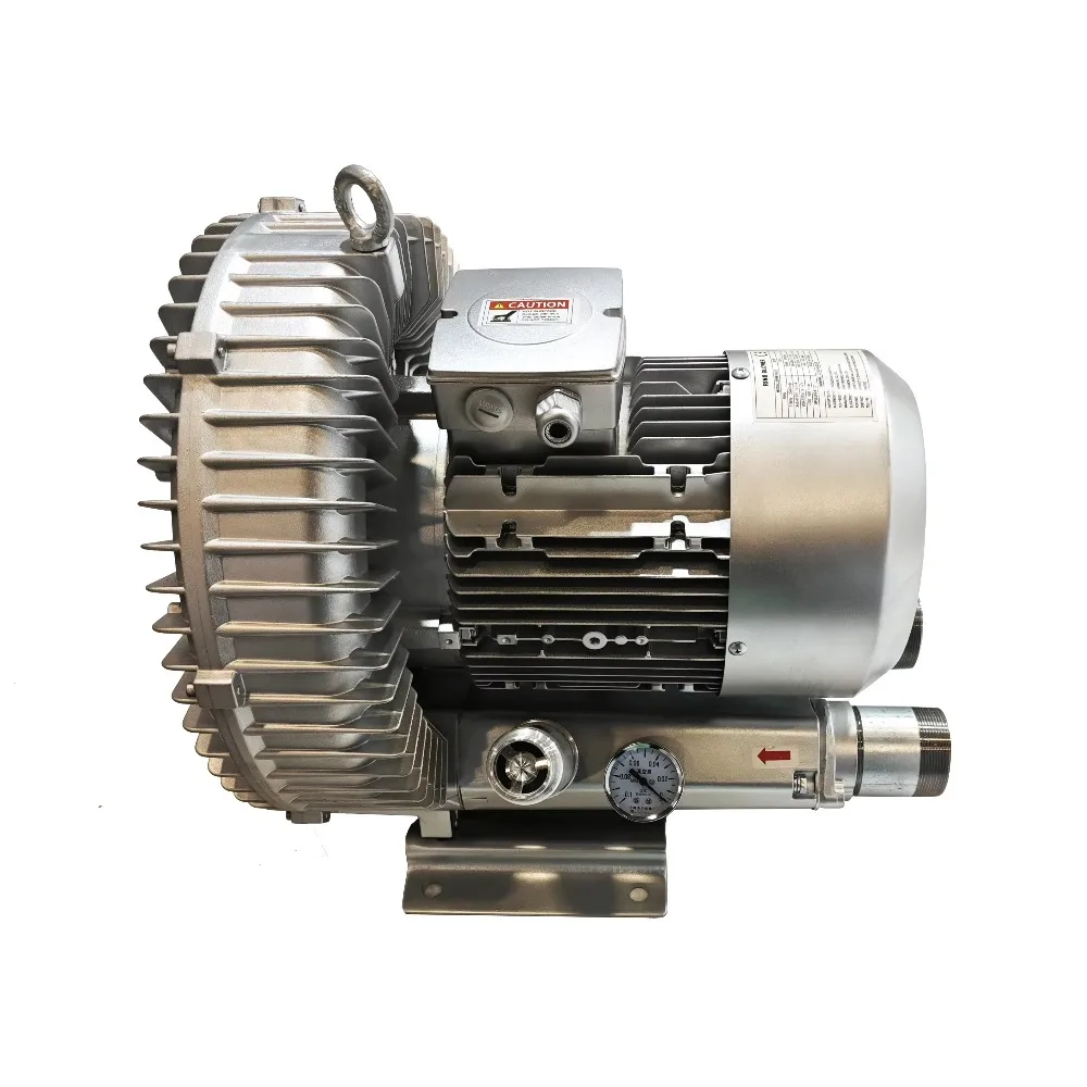Industrial Side Channel Vacuum Pump | 7.5KW High-Efficiency Ring Blower, Multi-Voltage