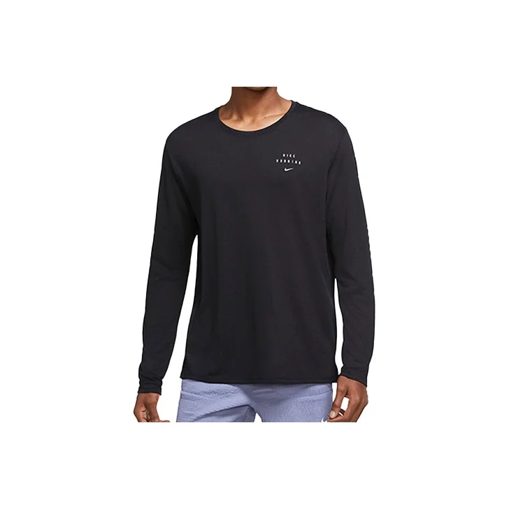 Nike Running T Shirt Men's Black CU7879-010