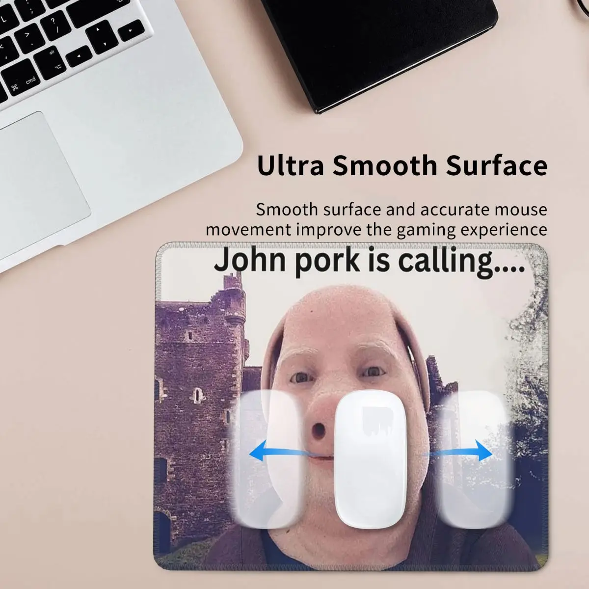 

John Pork коврик для мыши компьютерная клавиатура коврик для мыши геймер ПК коврик для ноутбука офисные аксессуары коврики для стола