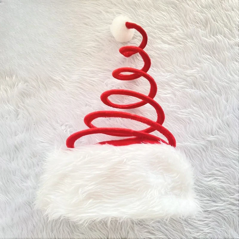 Christmas Spring Novelty Hat Protective Decorative Headwear Hair Accessory for Adults and Children Christmas Holiday Gift