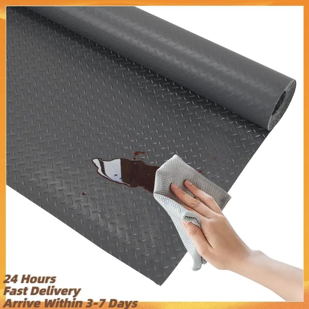 

Противоскользящий напольный коврик 7.9x21/32.8 футов, 2.5 мм, из ПВХ с алмазной текстурой, для гольф-каров, грузовиков, прицепов, внедорожников, фургонов, мотоциклов