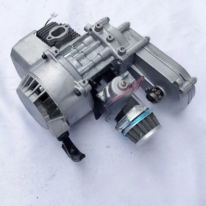 Two-wheeled mini trot motorcycle 2-stroke Xiaolia 49CC engine modified bicycle model aircraft engine