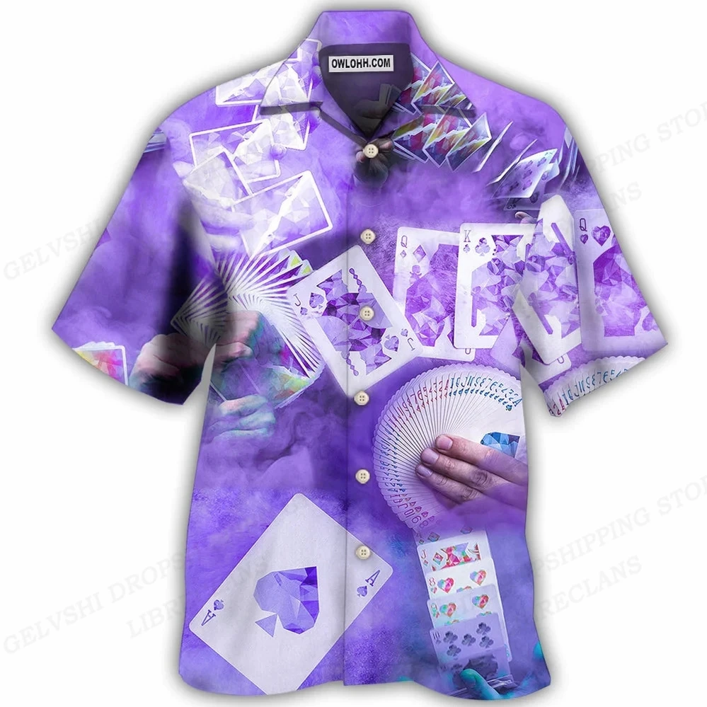 Men\'s Beach Shirts Dart 3d Printed Shirts Men Women Fashion Hawaiian Shirt Casual Beach Blouses Vocation Lapel Shirt Boy Blouse