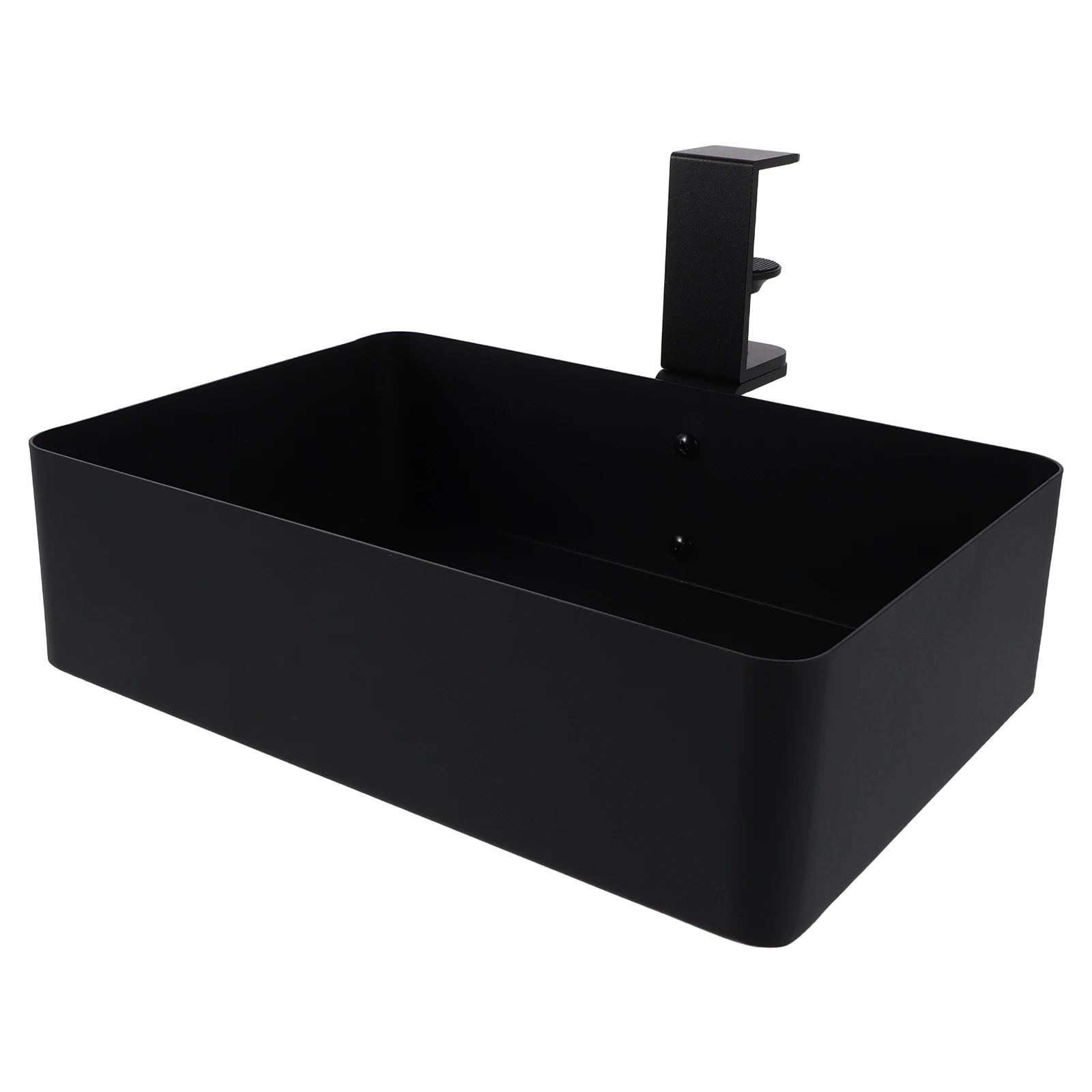 

Hidden Metal Kitchen Office Desk Organizer Clamp Table Drawer Storage Under Desk Storage Table Clamp Drawer Bin Box