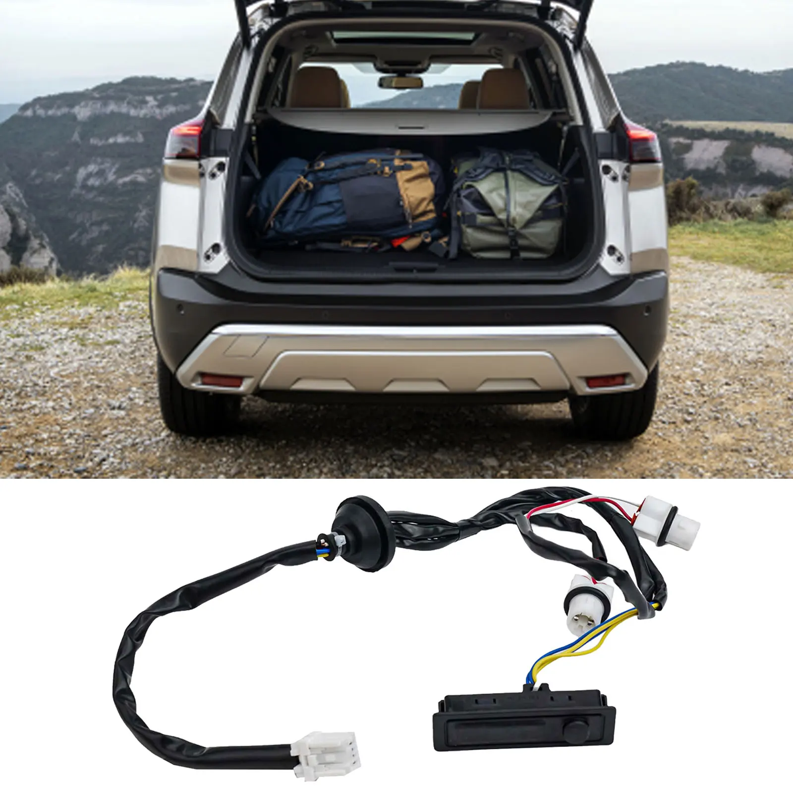 For Nissan For Juke 2011-2017 Trunk Lid Opener Tailgate Release Switch Replacement Parts 25380-1KA0A 253801KA0A