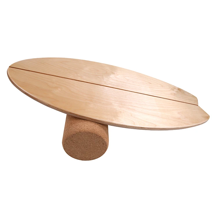 

Custom Balance Board Wood with Cork Roller Surf Ski Snowboard Skate Board Tabla De Equilibrio Balancing Training Boardpromote sa