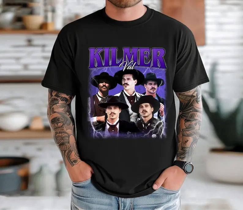 Doc Holliday Tombstone T-Shirt, Tombstone Retro Shirt, Val Kilmer Shirt, Val Kilmer Retro Shirt, Birthday Gifts