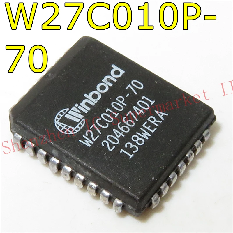 W27C010P-70 PLCC-32 128K X 8 ELECTRICALLY ERASABLE EPROM