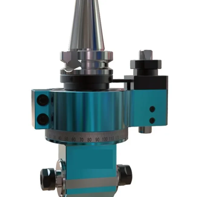 

90 ° double output angle head BT30 er11 er16 er20 drilling and tapping machine side milling head