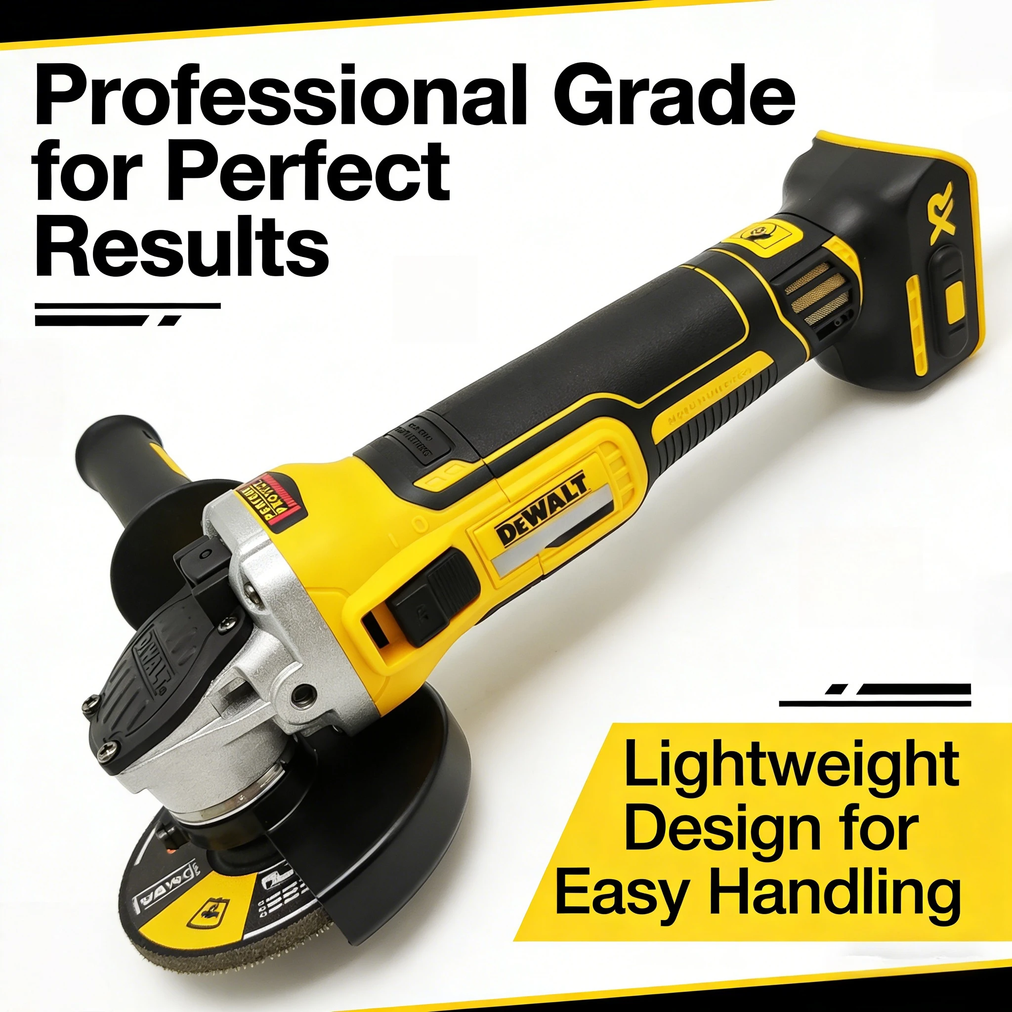 DEWALT DCG405 125mm flat head angle grinder bare machine tool cutting machine brushless 20V lithium battery tools(no battery) - view 4