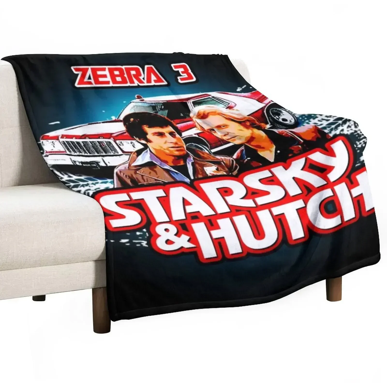 

Starsky and Hutch TV series Throw Blanket Heavy Soft Plaid Decoratives Blankets