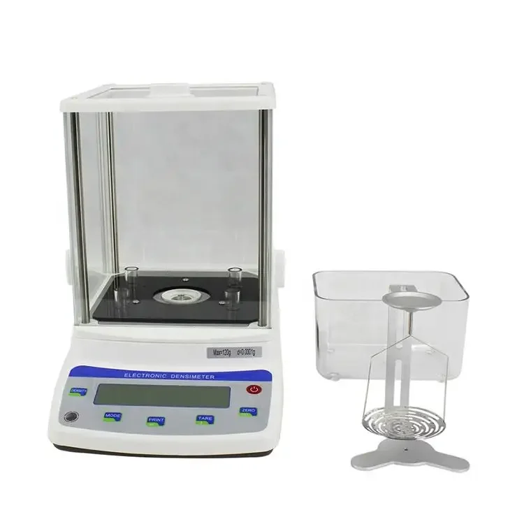 Density Meter Battery  Tester Digital Hydrometer Multifunction  Solid Electronic Silver Purity