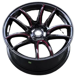 NNX ready to ship 18 inch 19 inch 5x120 sttaggered luxury alloy car wheel rims with JWL VIA certificated