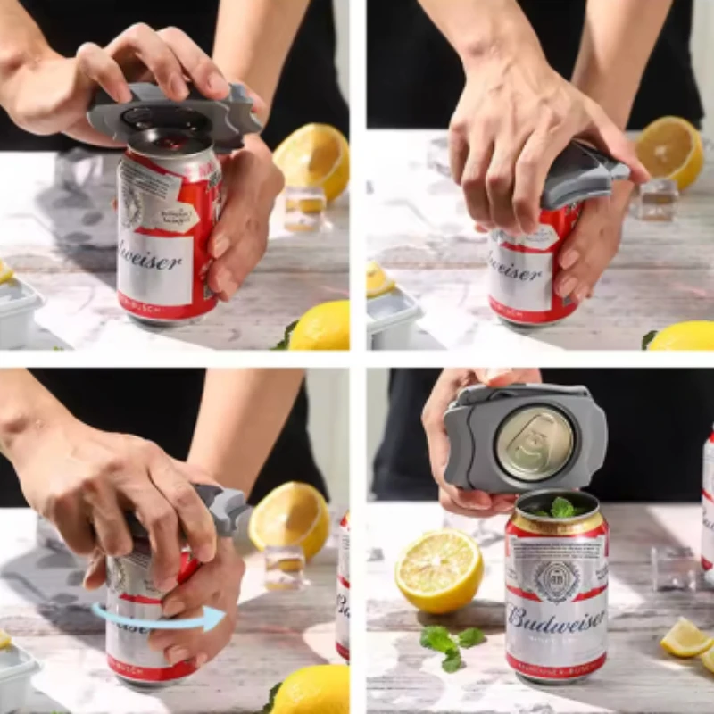 1pcs Multifunctional Portable Beer Can Opener, Can Cap Cut Coke Bottle Quick Opener, Party Bar Potluck Opener, Household Gadgets